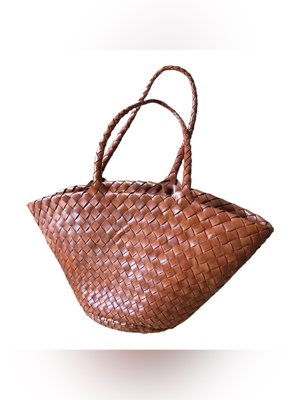 DRAGON DIFFUSION Egola woven leather tote NEW - Picture 2 of 12